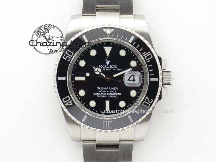 0522 Submariner 116610 Andrea Pirlo Sandblasted ROF Best Edition Carbon Bezel on Skeleton DIal SA TimelessDesign 2789